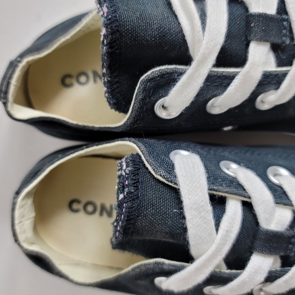 Converse All Star Low Canvas Double Tongue Womens - Picture 2 of 11